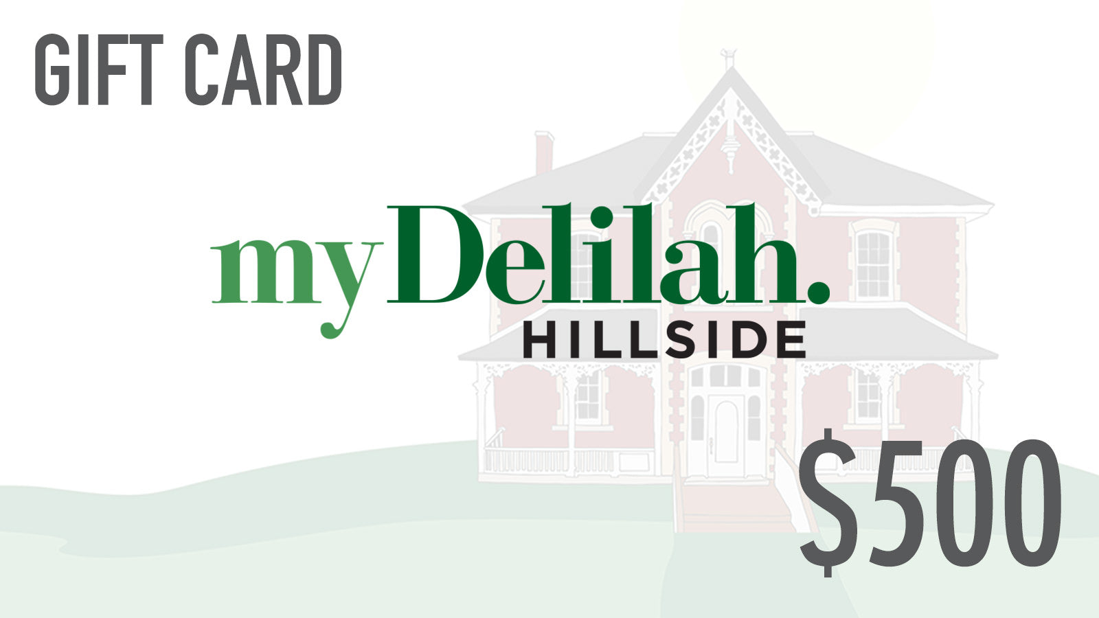 $500 myDelilah Gift Card